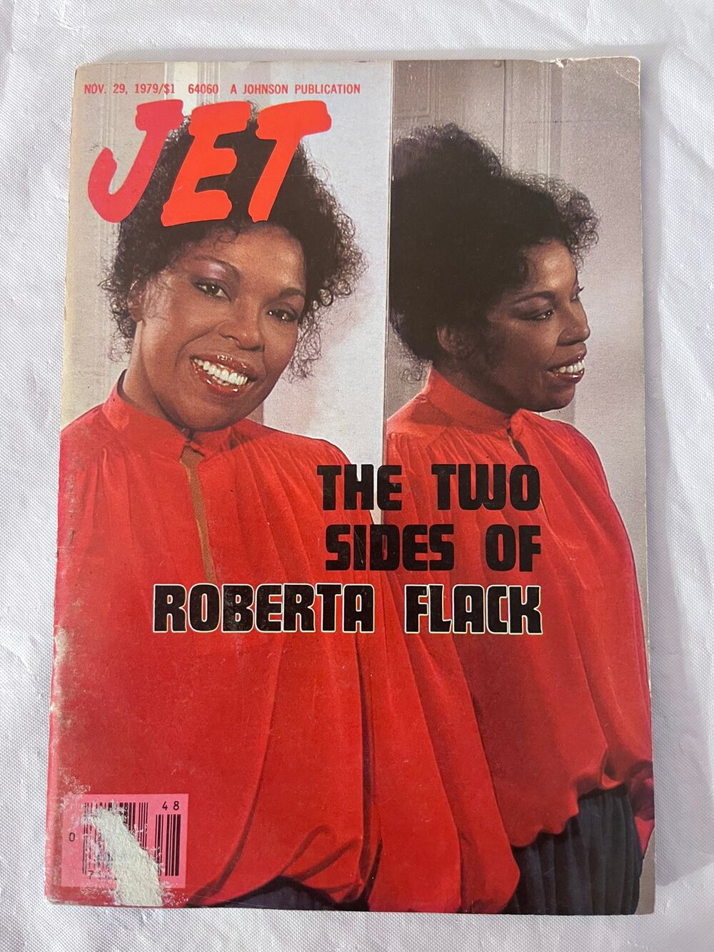 Vintage Jet Magazines - November 29, 1979,  Two Sides of Roberta Flack